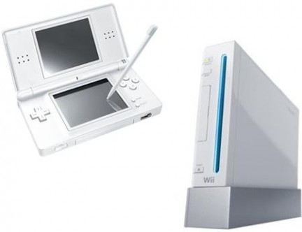 Nintendo Wii y Nintendo DS